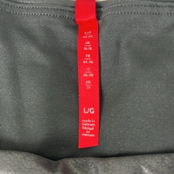 Spanx Black Faux Leather Side Stripe High Waist Leggings Large - Picture 14 of 17